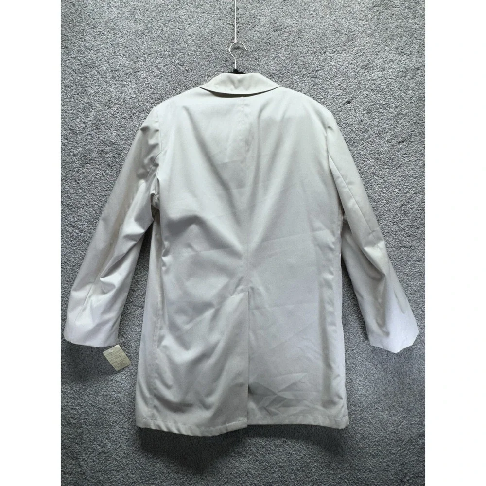 Vintage NWT Clipper Mist Donald All Weather Trench Coat Insulated‎ Size 42 Long